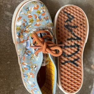 Toy story x vans toddler shoes 9